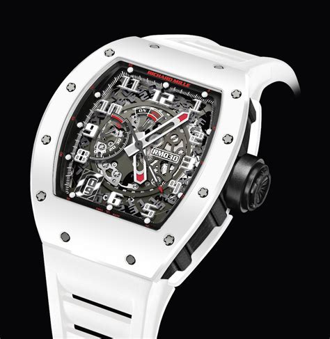 richard mille rm 30 white rush|Richard Mille 030 automatic winding.